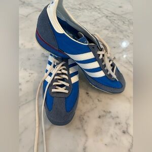 adidas Blue and White Sneakers
